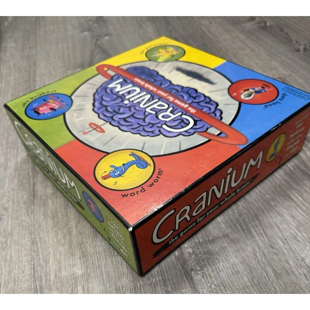 Cranium Board Game‎ Team Play Family Night Y2K Nostalgia VTG 2002 Gary Baseman